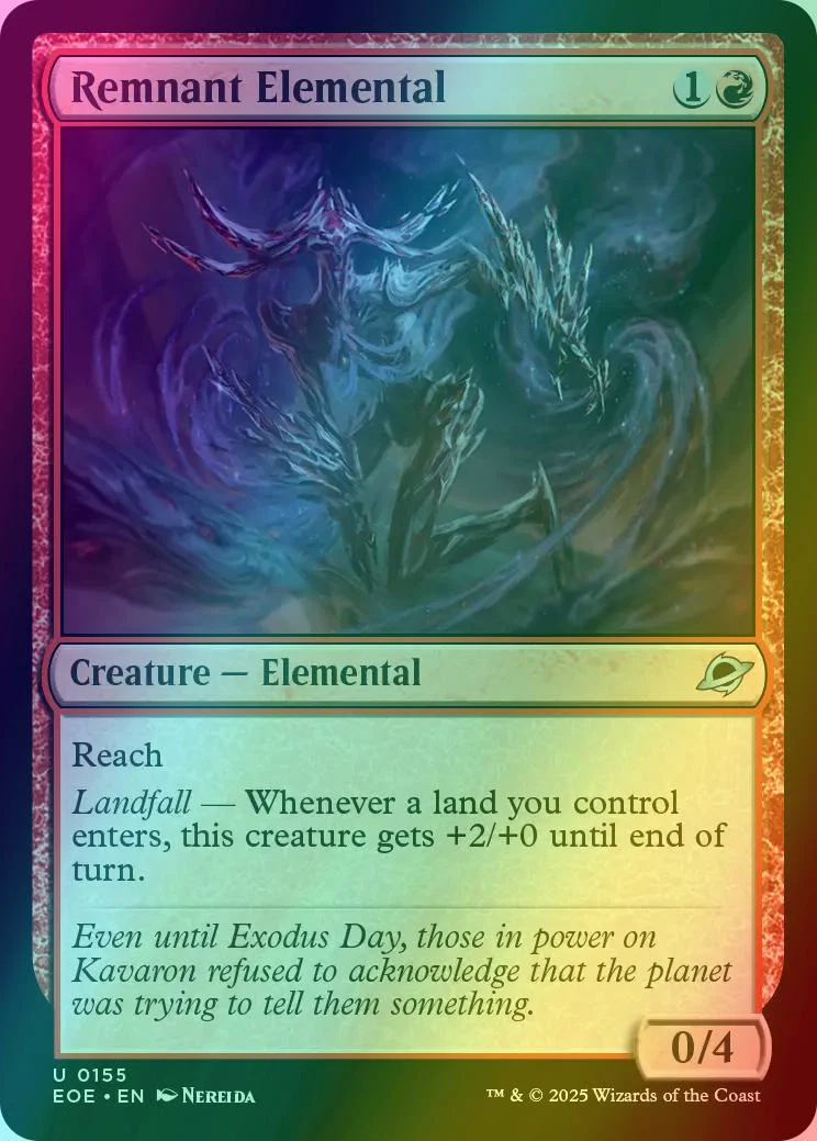 Remnant Elemental [155] [Edge of Eternities] [Foil]