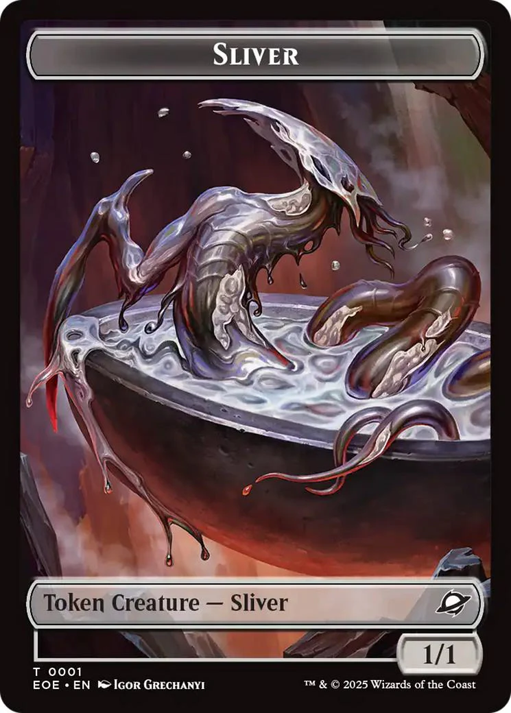 Robot Token (10) // Sliver Token (01) [Edge of Eternities: Tokens] [Non-Foil] - Image 2