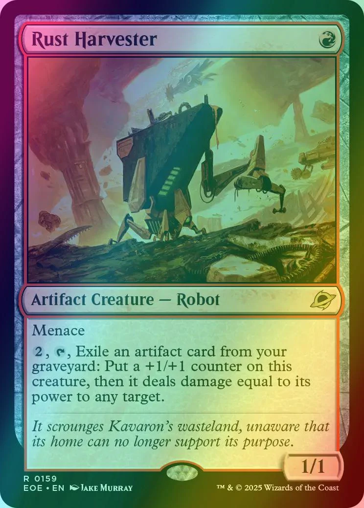 Rust Harvester [159] [Edge of Eternities] [Foil]