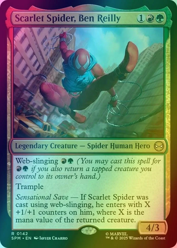 Scarlet Spider, Ben Reilly [142] [Marvel's Spider-Man] [Foil]
