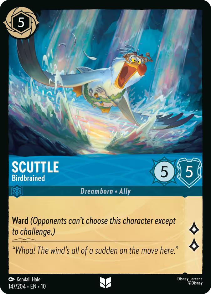 Scuttle - Birdbrained - 147/204 [Whispers in the Well] [Non-Foil]