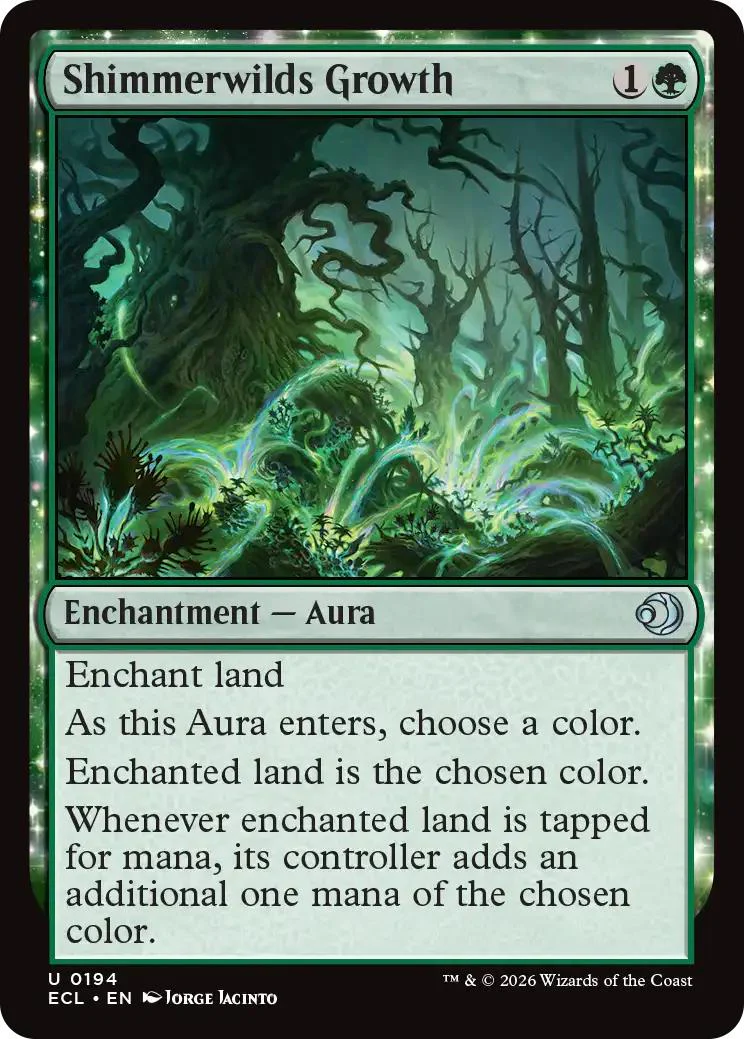 Shimmerwilds Growth [194] [Lorwyn Eclipsed] [Non-Foil]