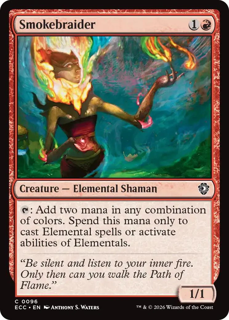 Smokebraider [96] [Lorwyn Eclipsed: Commander] [Non-Foil]