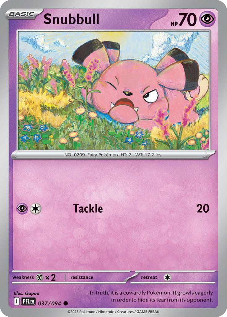 Snubbull - 037/094 - Common [me02-037] [Non-Holo]