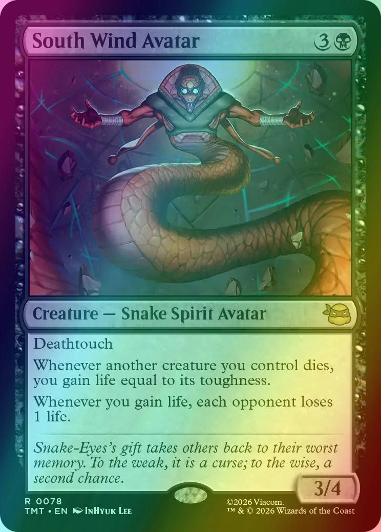 South Wind Avatar [78] [Teenage Mutant Ninja Turtles] [Foil]