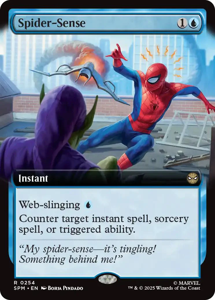 Spider-Sense [254] [Extended Art] [Marvel's Spider-Man] [Non-Foil]