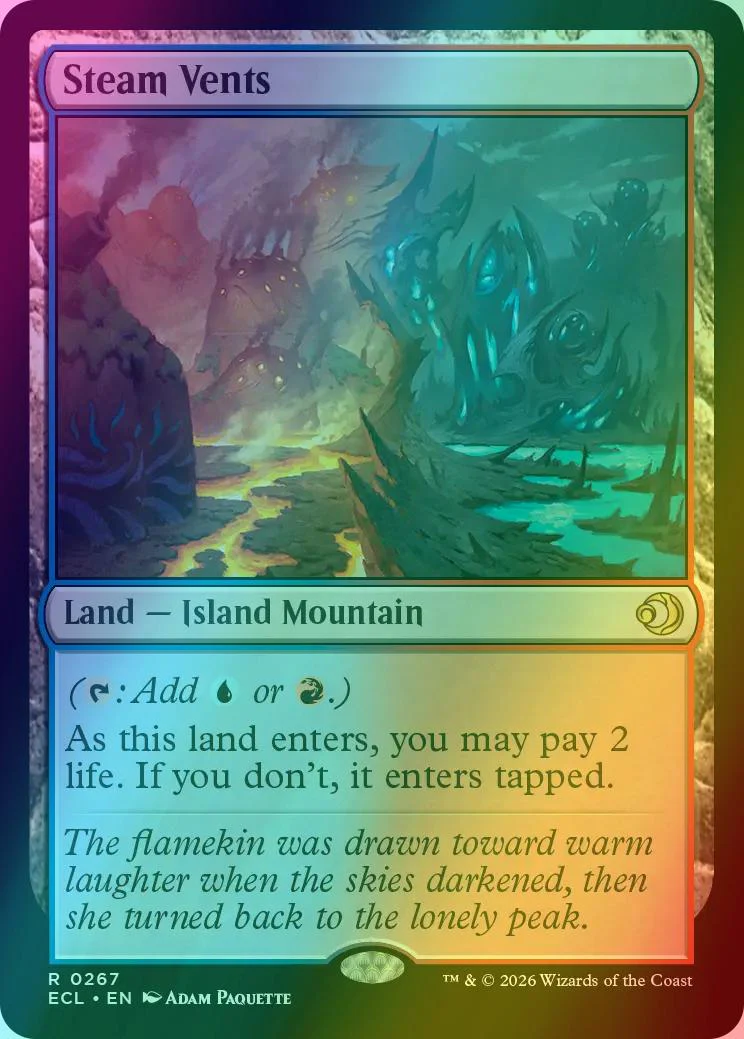 Steam Vents [267] [Lorwyn Eclipsed] [Foil]