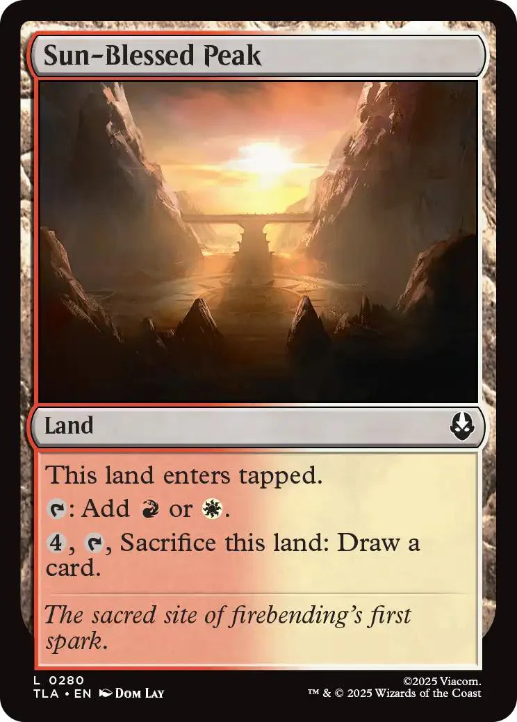 Sun-Blessed Peak [280] [Avatar: The Last Airbender] [Non-Foil]