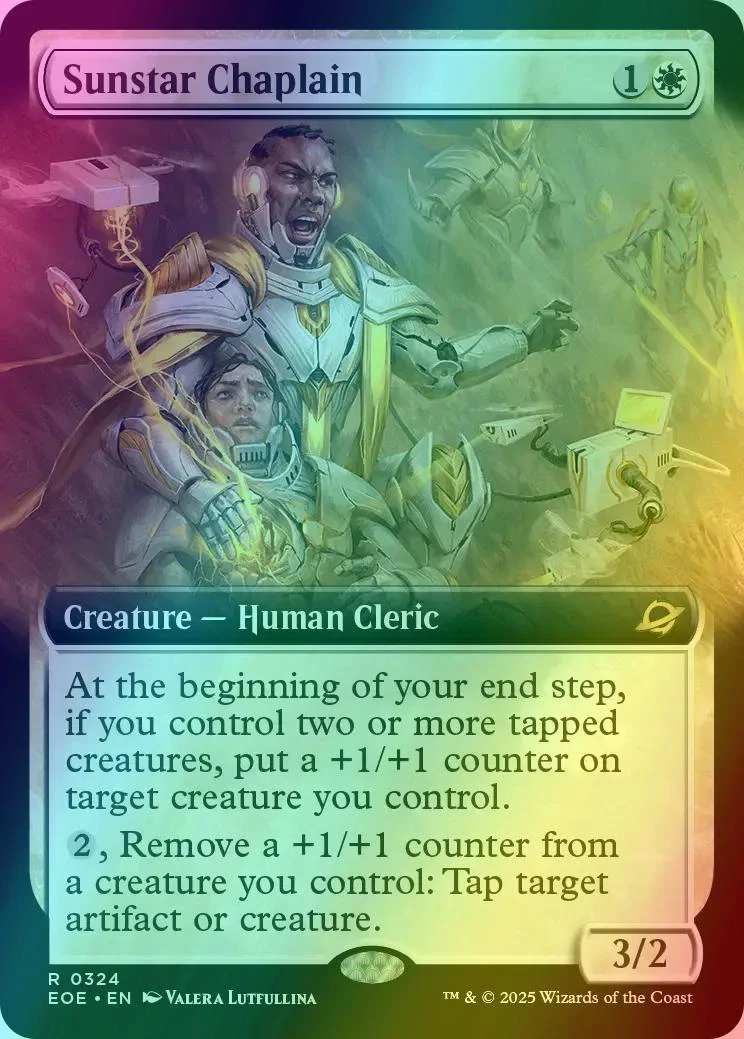 Sunstar Chaplain [324] [Extended Art] [Edge of Eternities] [Foil]