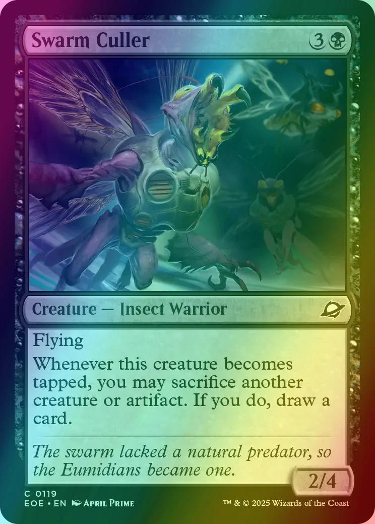 Swarm Culler [119] [Edge of Eternities] [Foil]