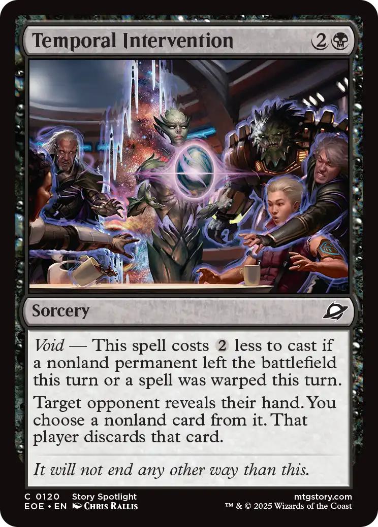Temporal Intervention [120] [Edge of Eternities] [Non-Foil]