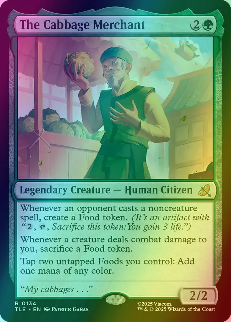 The Cabbage Merchant [134] [Avatar: The Last Airbender Eternal] [Foil]