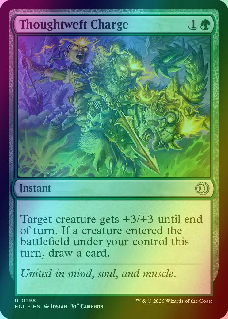 Thoughtweft Charge [198] [Lorwyn Eclipsed] [Foil]