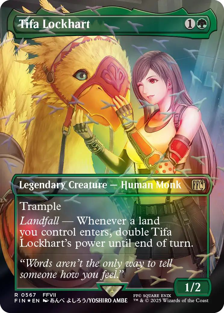 Tifa Lockhart [567] [Borderless] [FINAL FANTASY] [Chocobo Track Foil]