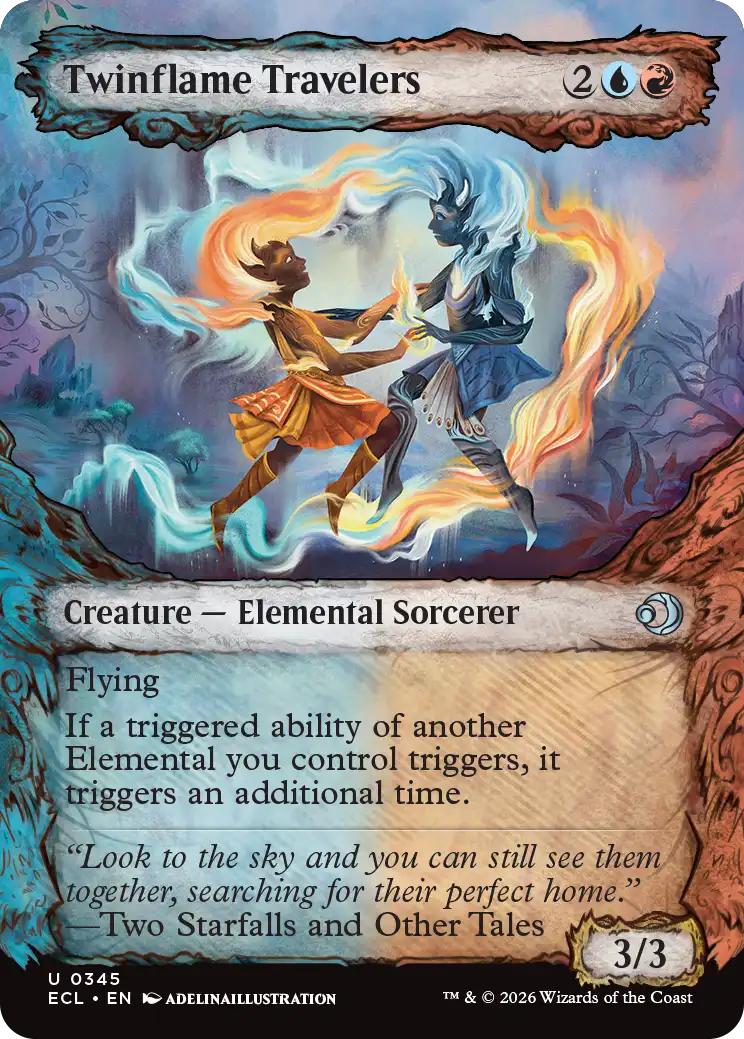 Twinflame Travelers [345] [Fable Frame] [Lorwyn Eclipsed] [Non-Foil]
