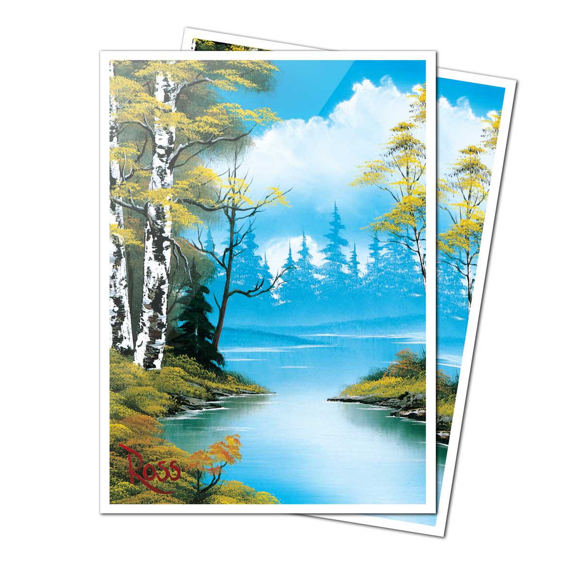 Ultra Pro Apex Deck Protector Sleeves - Bob Ross The Lakeside Path - Image 2