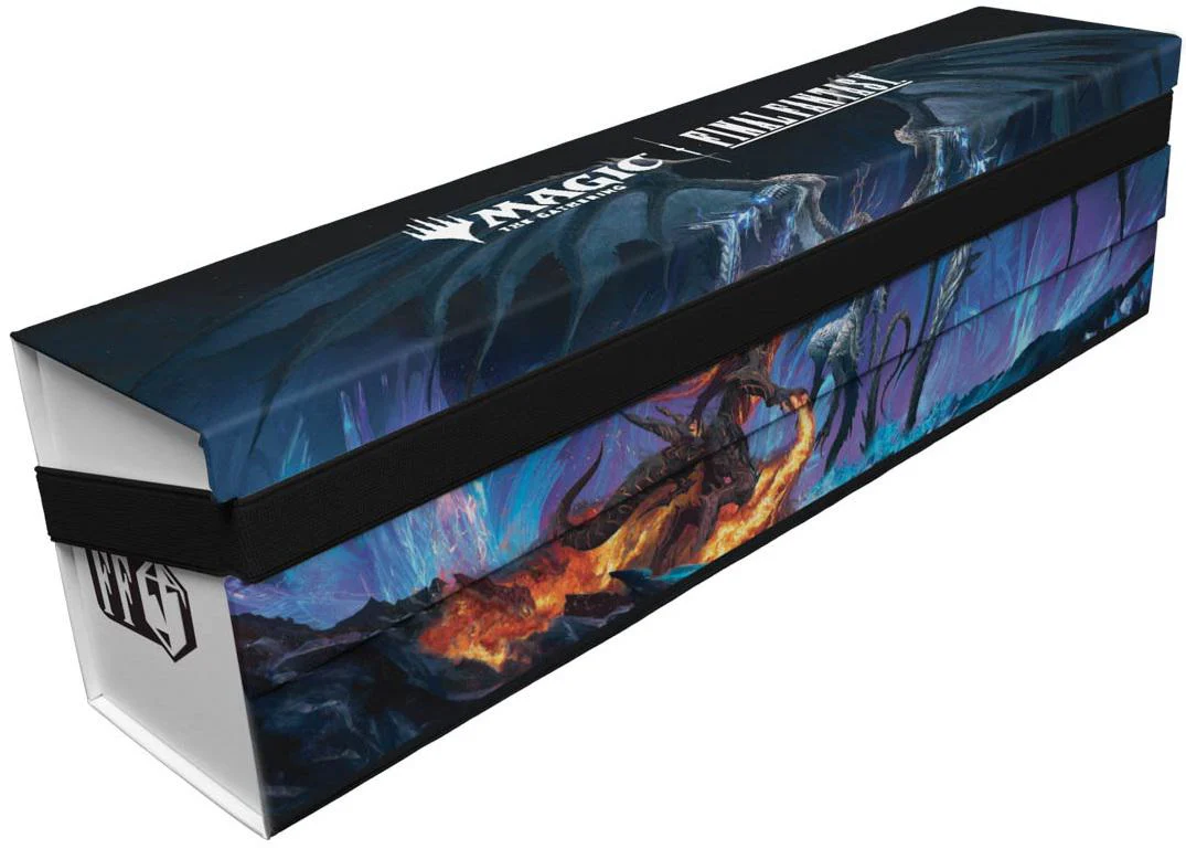 Ultra Pro MTG Flat Pack Storage Box - 500+ - FINAL FANTASY - Gift Bundle Key Art
