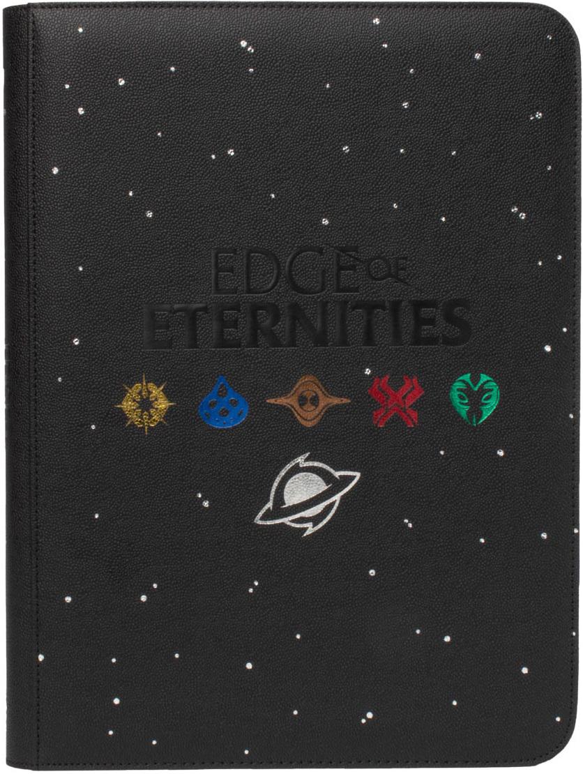 Ultra Pro MTG Premium Zippered PRO-Binder - 9-Pocket - Edge of Eternities Set Symbol