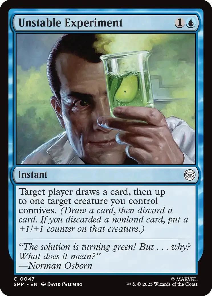 Unstable Experiment [47] [Marvel's Spider-Man] [Non-Foil]