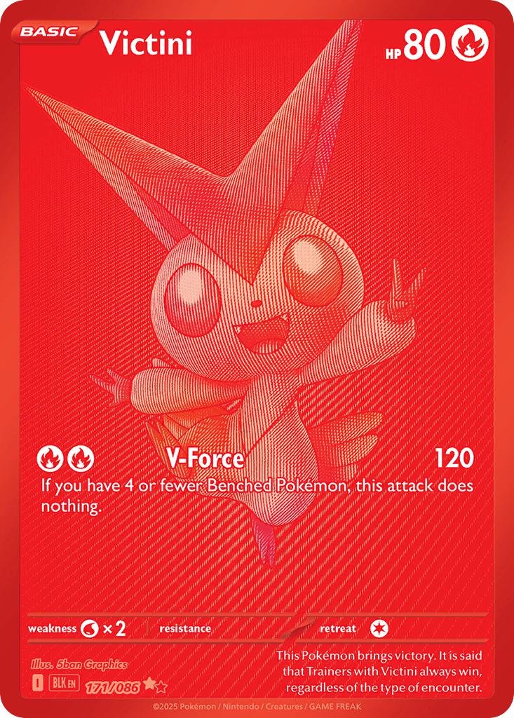 Victini - 171/086 - Black White Rare [sv105b-171] [Ultra]